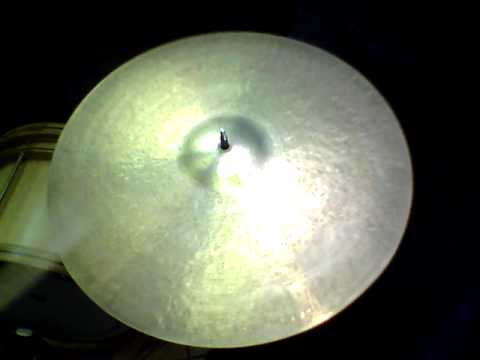 22 OH P Kontroversial Ride, 2099g - Handcrafted cymbals by Craig Lauritsen.MOV