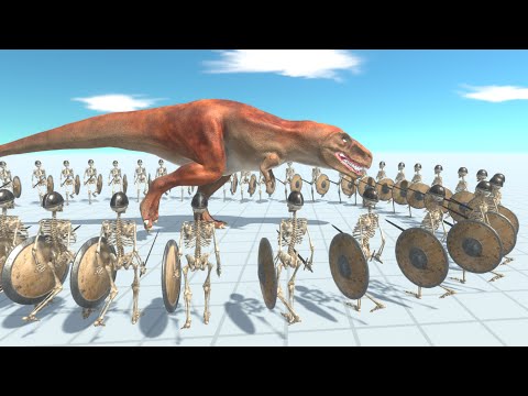 20x SKELETON WARRIORS vs EVERY UNIT - Animal Revolt Battle Simulator