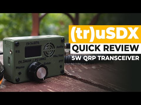 (tr)uSDX QRP Transceiver - 5W HF Multimode Transceiver