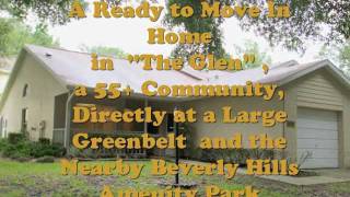 preview picture of video '!!!SOLD !!! Move In Ready Home in  The Glen of Beverly Hills, Citrus County, Florida, $54,000'