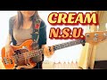 N.S.U.【見所は中盤!】Cream Bass Cover Jack Bruce mustangbass
