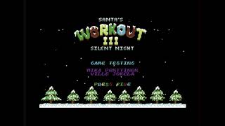 COMMODORE 64 += SANTA´S WORKOUT III += NEW GAME - MERRY CHRISTMAS 2023
