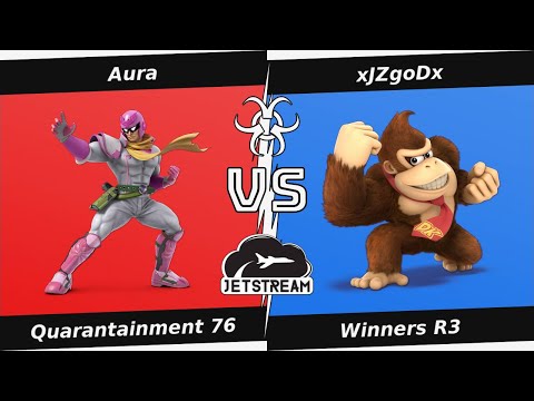 Quarantainment 76 Winners R3 - Aura (Cpt Falcon) Vs xJZgoDx (Donkey Kong) - SSBU