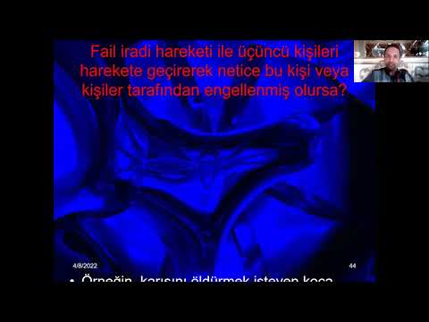 Av. Prof. Dr. Dr. h.c.Hakan Hakeri:Ceza Hukuku Genel Hükümler-27: Teşebbüsle ilgili sorunlar