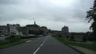 preview picture of video 'Driving Along Rue René Pleven, Quintin, Côtes D'Armor, Brittany, France 16th October 2009'