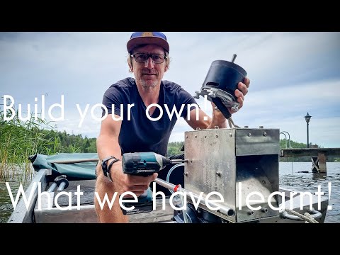 Make your own electric outboard! What we have learnt!