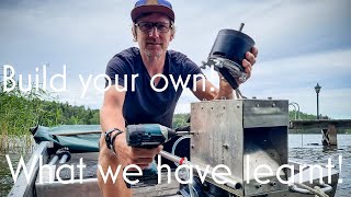 Make your own electric outboard! What we have lear