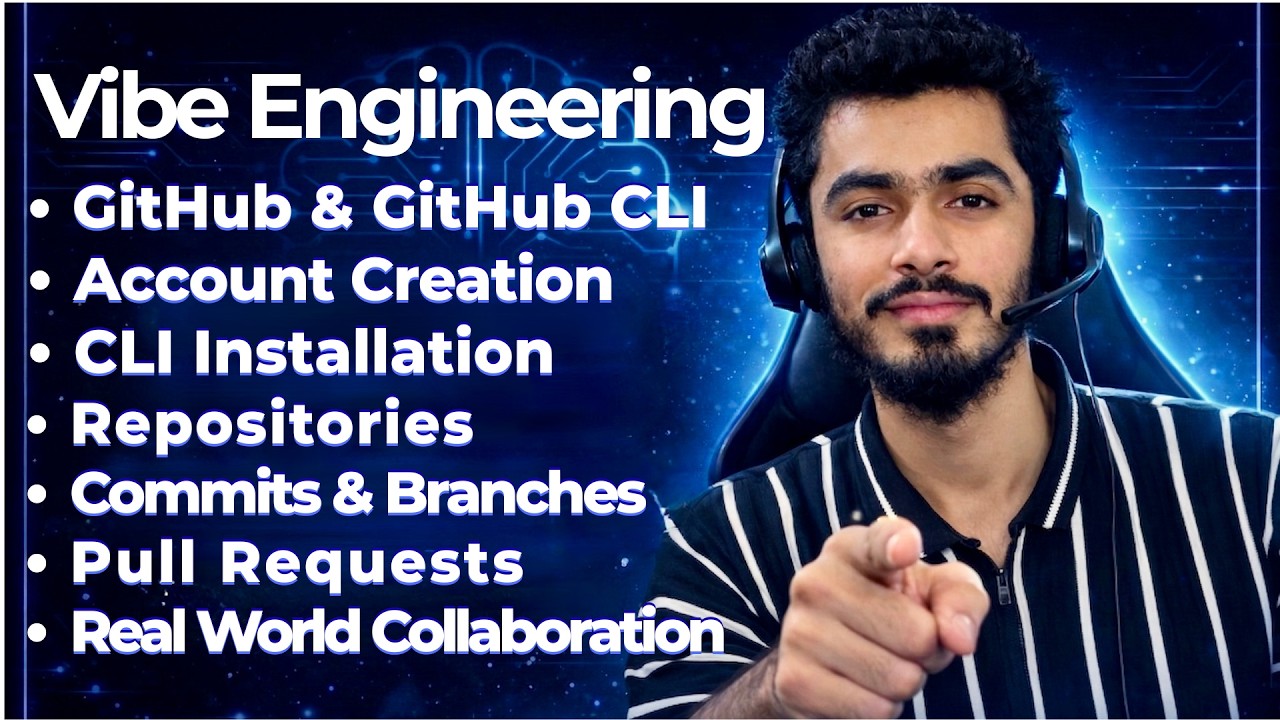 Vibe Engineering | GitHub | GitHub Cli | Installations | Repository | Branch | PRs | Collab | Day 16