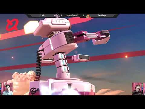 USK10 LR5 - Help (Mario, ROB) vs Maiken (Inkling) - Smash Ultimate