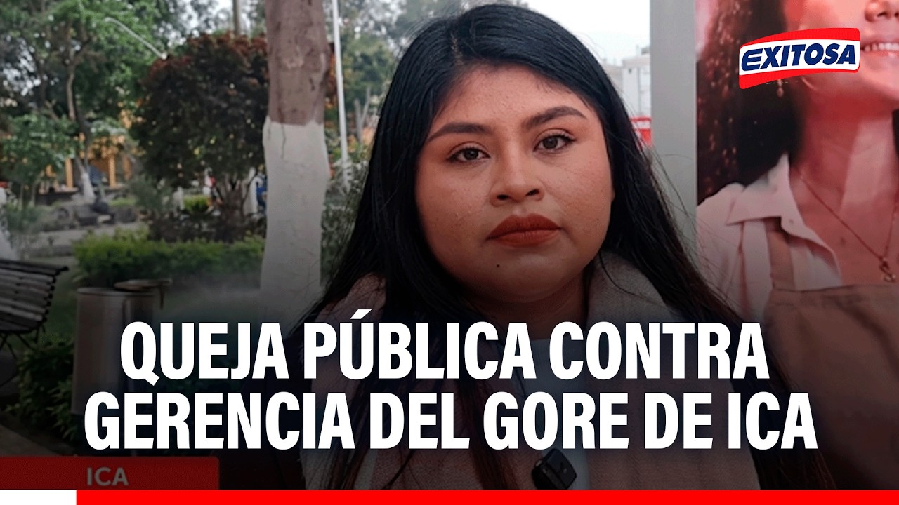 🔴🔵Secretaria del Concejo Regional de Juventud de Ica realizó quejan contra GORE por falta de apoyo