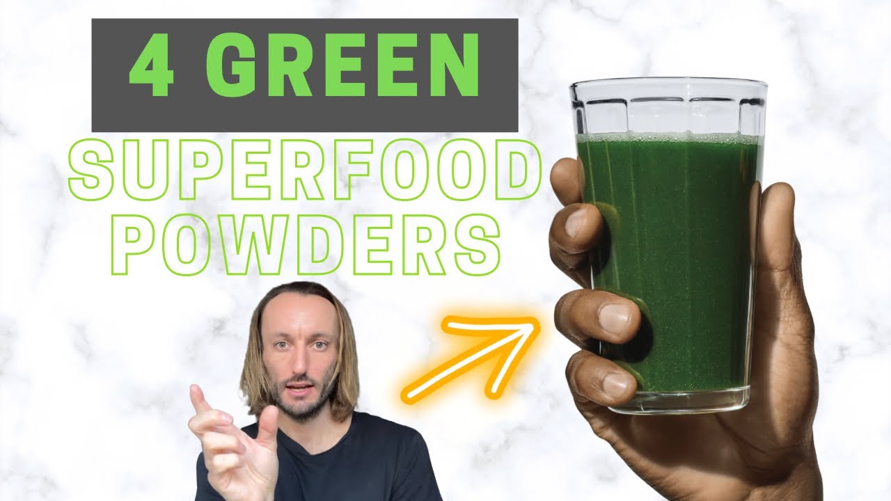 Watch video 4 Green Superfood Powder Drinks For Men’s Health | AG1 vs. Vega vs. Nested Naturals vs. True Grace Now 4 Green Superfood Powder Drinks For Men’s Health | AG1 vs. Vega vs. Nested Naturals vs. True Grace