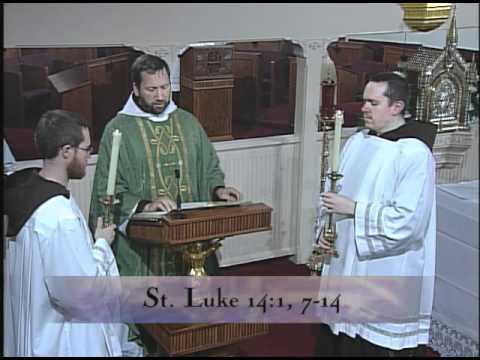 Homily 08-29-2010 - Fr. Mark Mary - Twenty Second Sunday in Ordinary Time