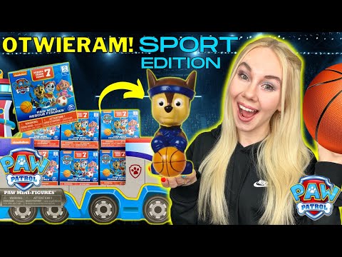 🏀 OTWIERAM FIGURKI PSI PATROL EDYCJA SPORTOWA | PSI PATROL | PAW PATROL | SERIA 7 | SPORT | Pattje