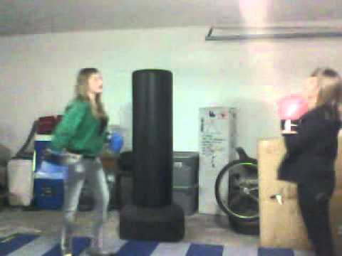 julia and dawn boxing.!