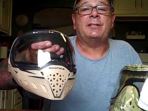 Empire EVS paintball mask review and comparison