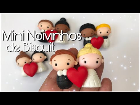 DIY | Miniature Biscuit Wedding Cake Toppers | Beginners