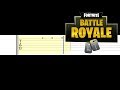 Fortnite Battle Royale Menu - Theme (Easy Guitar Tabs Tutorial)
