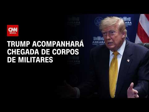 Trump acompanhará chegada de corpos de militares mortos em conflito no Oriente Médio | CNN 360º