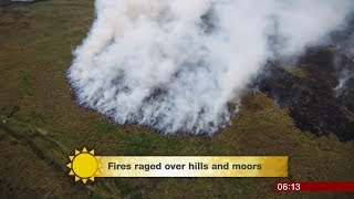 Extreme weather 2018 - Scenes from the hot summer (UK) - BBC Breakfast News - 4t