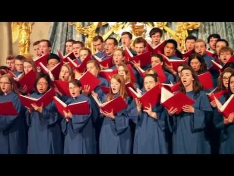 Notre Dame's Liturgical Choir performs "Hail Gladdening Light"