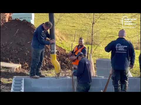 Roubenka - Osečnice, průběh stavby