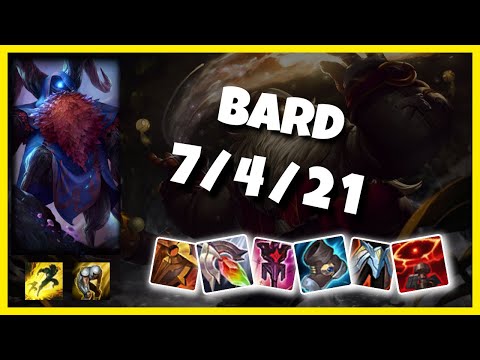 Bard vs Leona BR Challenger SUPPORT (7/4/21) - v10.25