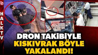 FİLM GİBİ OLAY! Kağıthane’de milyonluk altınla kaybolan kuryeye dronlu operasyon