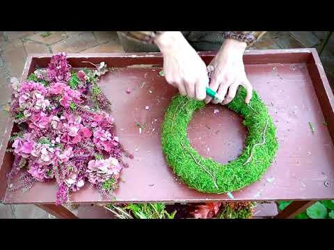 Bind en höstkrans - så här gör du