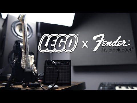 Lego x Fender - The BLACK STRAT