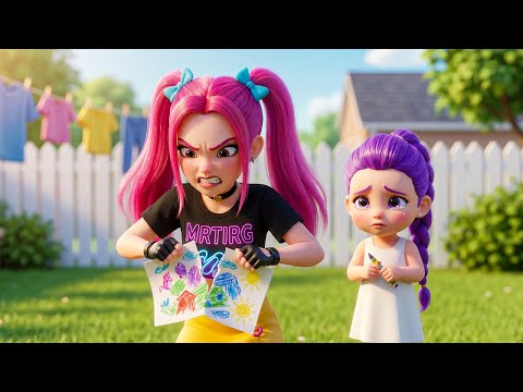 Baby Rumi Dream of Painting | KPOP Demon Hunters [Official Music Video]