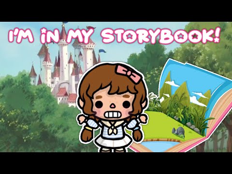 I Teleported Into My *STORYBOOK* 📖🎀 || *WITH VOICE* 🎙️|| Toca Boca TikTok Roleplay 🩵🌈