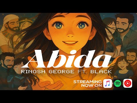 🎶 “Abida” – Rinosh George Ft. Black | Official Lyric Video 🎶 | Malayalam Afro Hip Hop Rap 2025