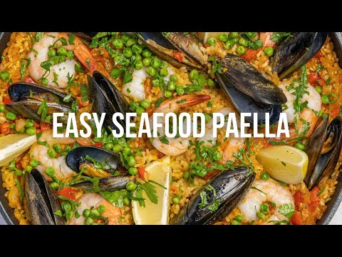 Easy Seafood Paella