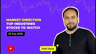 Download the video "Market Direction I Top Industries I 2 Stocks to Watch| July 22, 2025"