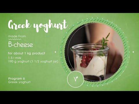 Greek Yogurt Recipe - How to Make Cheese at Home - Cheese Machine B-Cheese Ariete