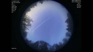 2025-12-14 All sky camera capture from Poiana Rusca Mountains, Romania