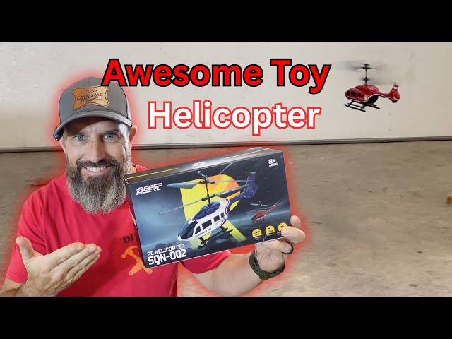 Vídeo relacionado con DEERC Helicóptero RC para Adultos y niños, helicóptero Militar Control Remoto 2.4 GHz, 2 baterías, 26 Minutos de Vuelo, Luces LED, retención altitud, despegue con una Sola tecla, Apto para Interiores