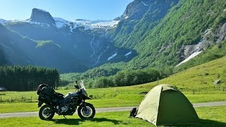 Samotna wyprawa motocyklowa do Norwegii
