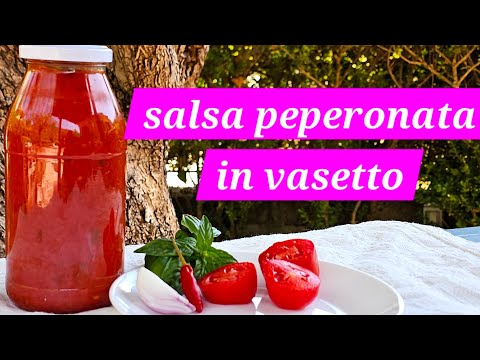 Salsa peperonata in vasetto @Rosariarinaldi_speedychef