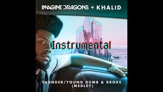 Download lagu Thunder/Young Dumb & Broke (Medley) - Imagine Dragons Ft. Khalid Instrumental (Old) mp3
