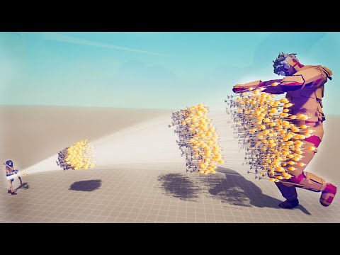 ARMORED TITAN vs EVERY GOD - Totally Accurate Battle Simulator TABS