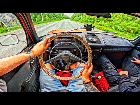 1994 IZH 2715 1.5 MT - POV TEST DRIVE
