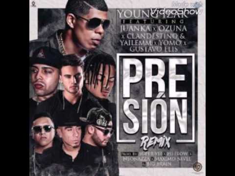 Young izak ft. Juanka,Ozuna,Clandestino y Yailemm,Yomo y Gustavo Elis - presion (official audio)