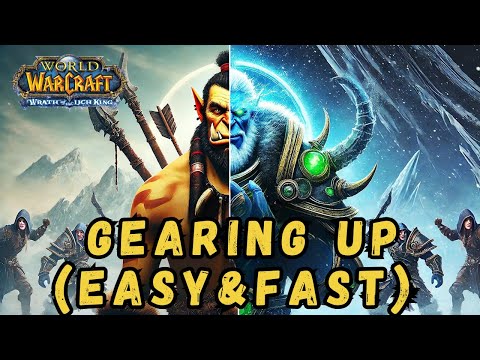 Fast Gearing Fresh lvl 80 in WOTLK #warmane #wotlk #wow