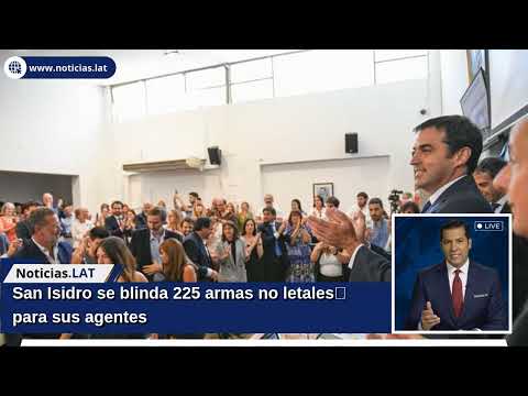 San Isidro se blinda: 225 armas no letales para sus agentes