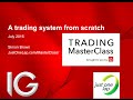 A complete CFD share trading system