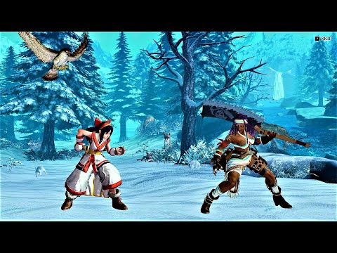 Nakoruru vs Darli Dagger (Hardest ) Samurai Shodown