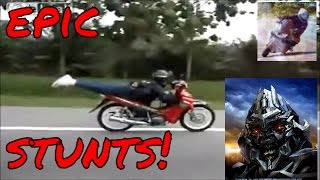 Stunts EPIC motorcycle and dirt bike compilation - part 3