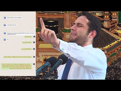 Me shkruajti dikush: Nuk agjeroj se kam shume gabime! Degjoje pergjigjen! Elvis Naçi