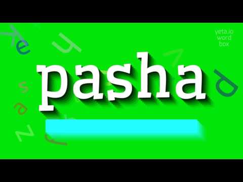 How to say "pasha"! (High Quality Voices)